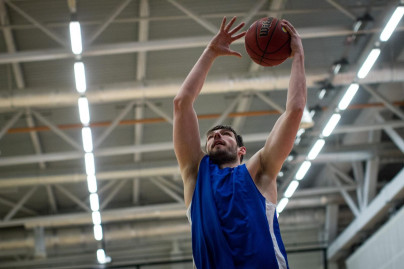 Тренировка основного состава БК «Зенит» перед матчем Единой лиги ВТБ 2015/2016 «Химки» — «Зенит»