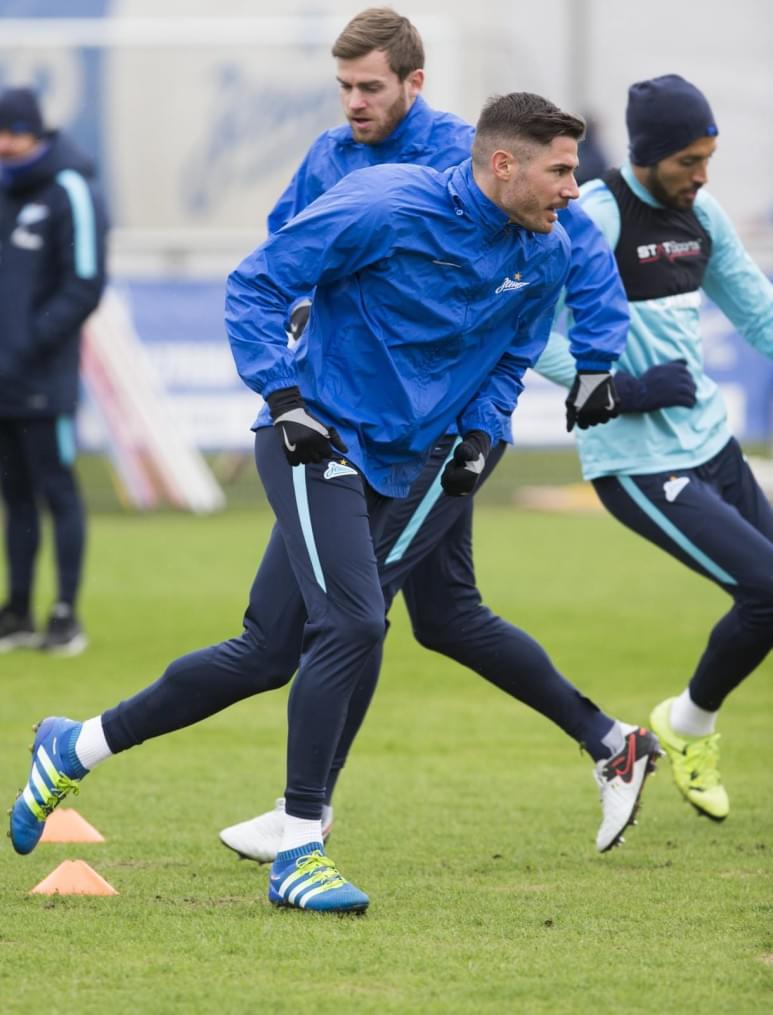 Открытая тренировка «Зенита» перед матчем со «Спартаком»