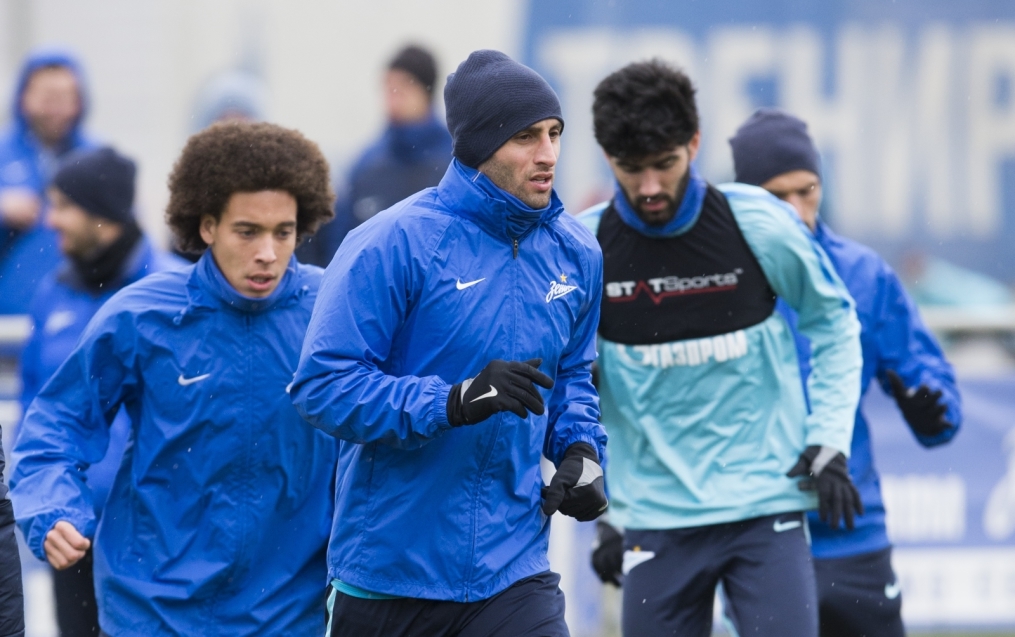 Открытая тренировка «Зенита» перед матчем со «Спартаком»