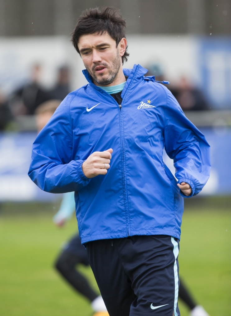 Открытая тренировка «Зенита» перед матчем со «Спартаком»