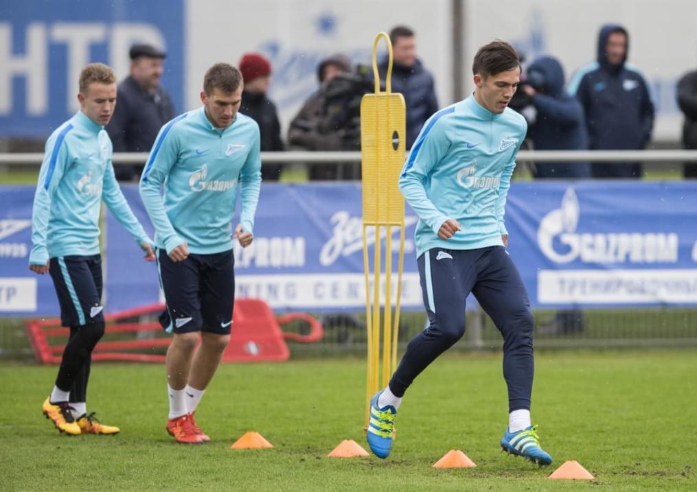 Открытая тренировка «Зенита» перед матчем со «Спартаком»