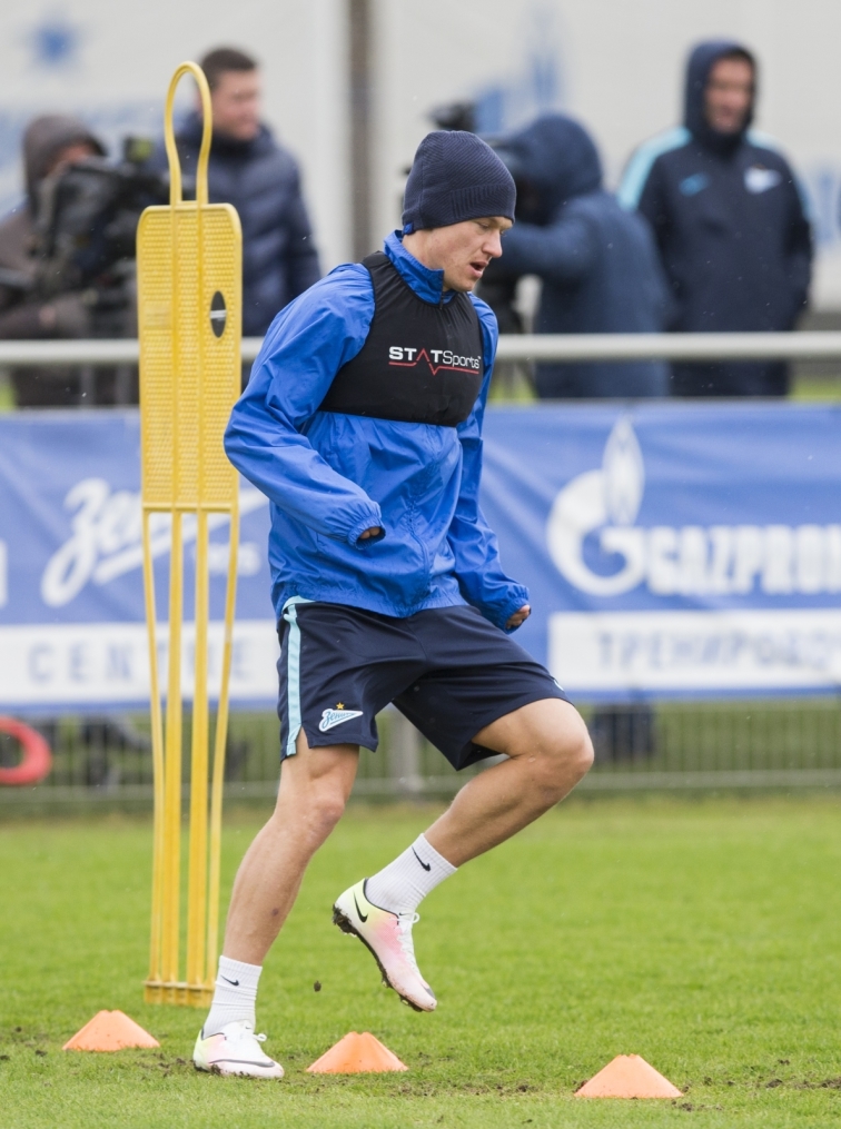 Открытая тренировка «Зенита» перед матчем со «Спартаком»