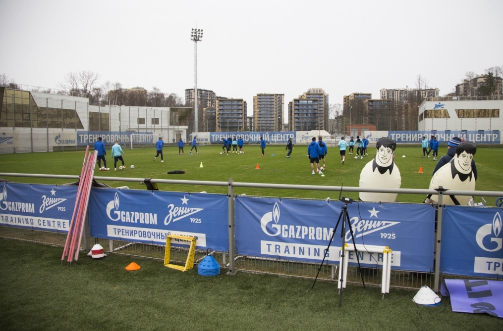 Открытая тренировка «Зенита» перед матчем со «Спартаком»