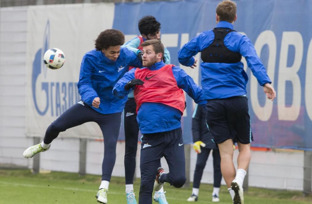 Открытая тренировка «Зенита» перед матчем со «Спартаком»