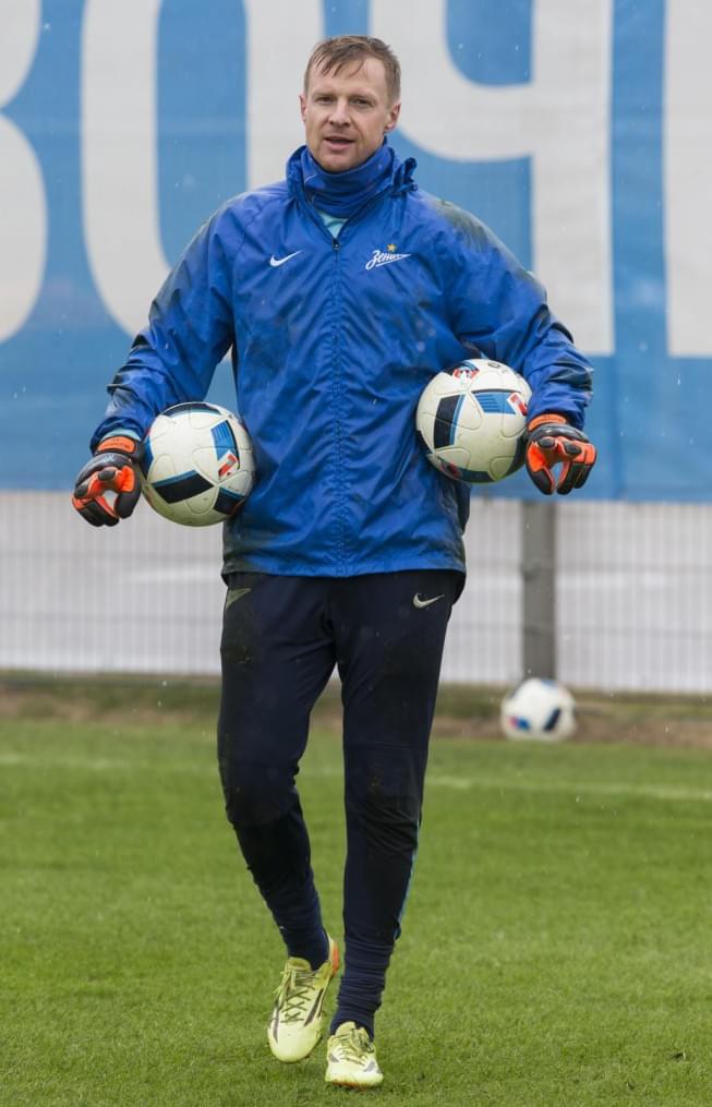 Открытая тренировка «Зенита» перед матчем со «Спартаком»