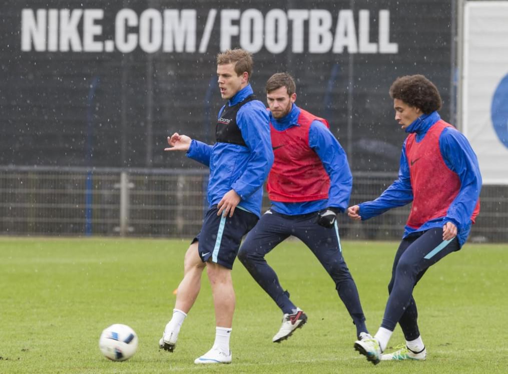 Открытая тренировка «Зенита» перед матчем со «Спартаком»