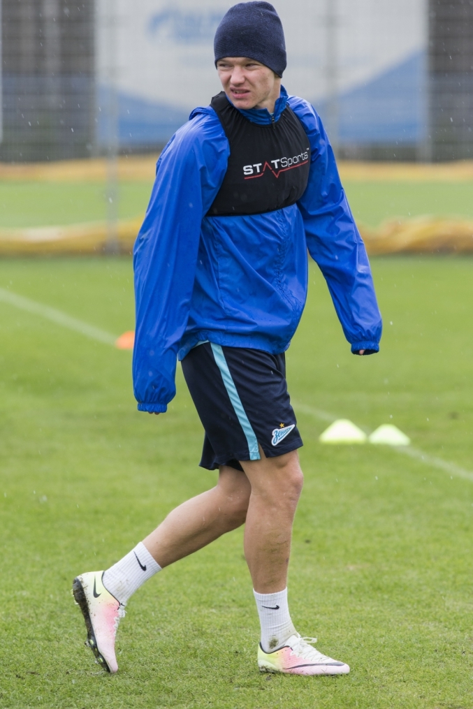 Открытая тренировка «Зенита» перед матчем со «Спартаком»