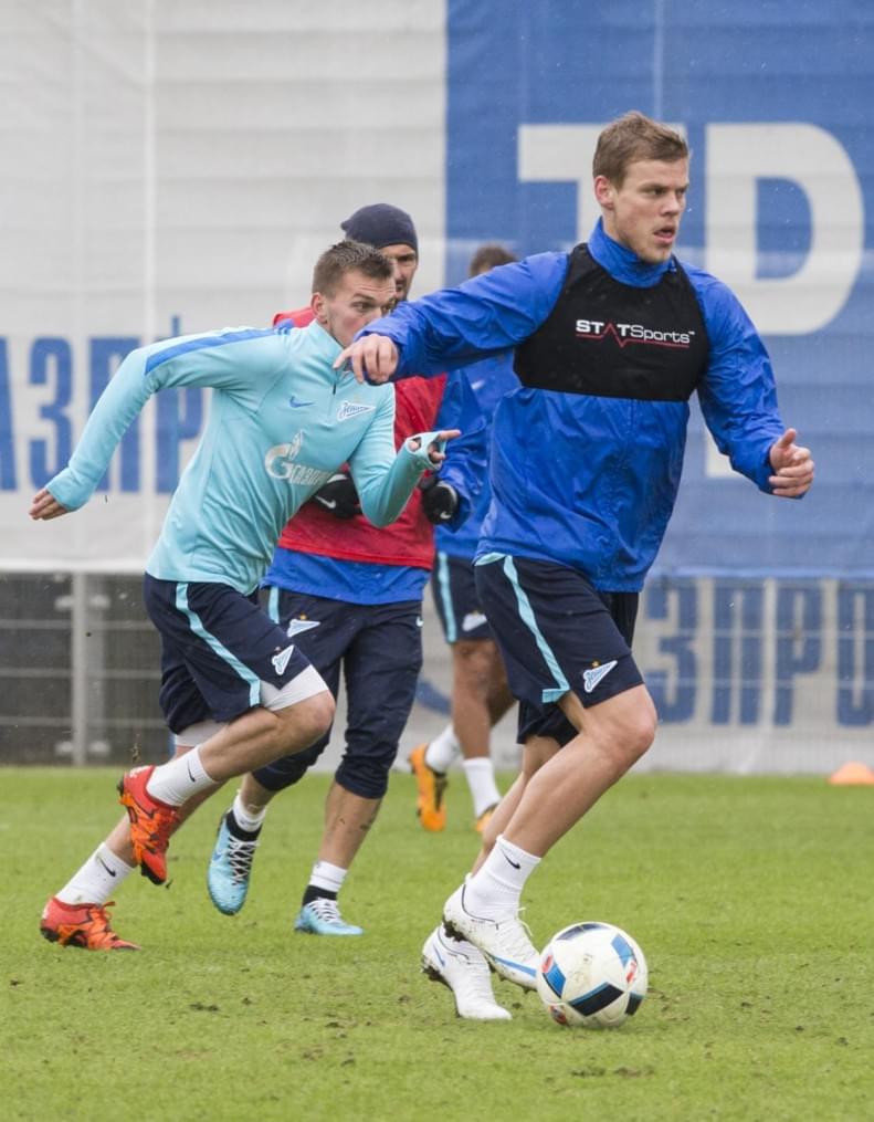 Открытая тренировка «Зенита» перед матчем со «Спартаком»