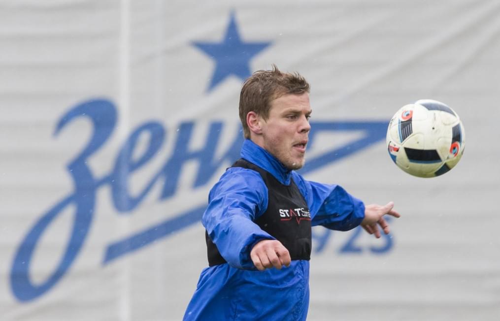 Открытая тренировка «Зенита» перед матчем со «Спартаком»