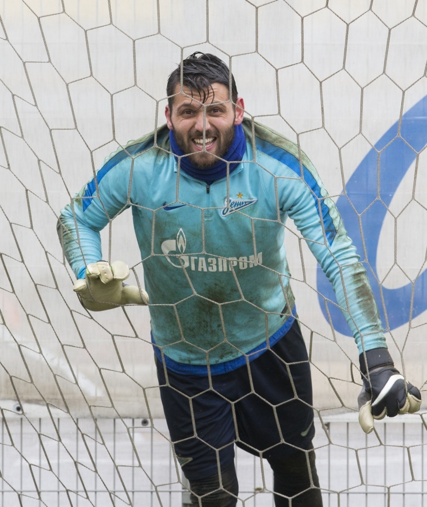 Открытая тренировка «Зенита» перед матчем со «Спартаком»