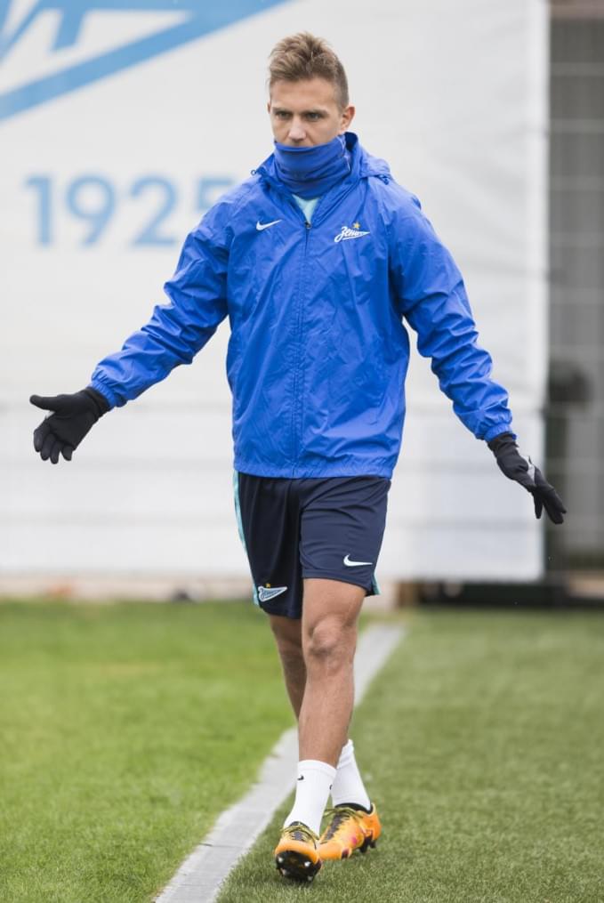 Открытая тренировка «Зенита» перед матчем со «Спартаком»