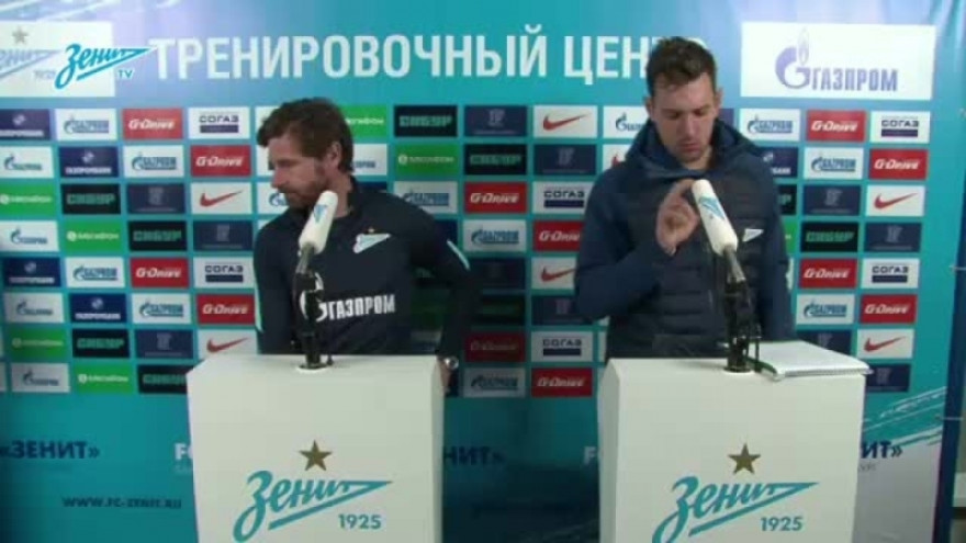 Брифинг Андре Виллаш-Боаша перед матчем со «Спартаком»