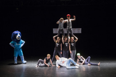 Давай-давай!»: Доменико Кришито поработал цирковым артистом