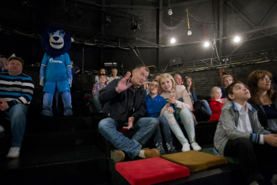 Давай-давай!»: Доменико Кришито поработал цирковым артистом