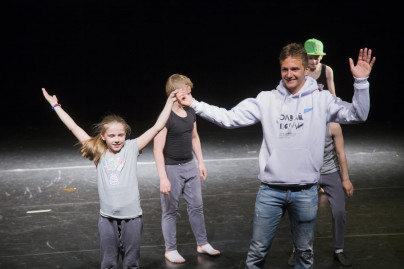 Давай-давай!»: Доменико Кришито поработал цирковым артистом