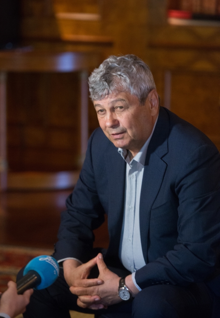 Представление нового главного тренера Мирчи Луческу