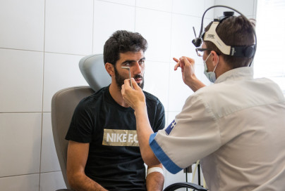 Первый день летнего осмотра в ММЦ «СОГАЗ»