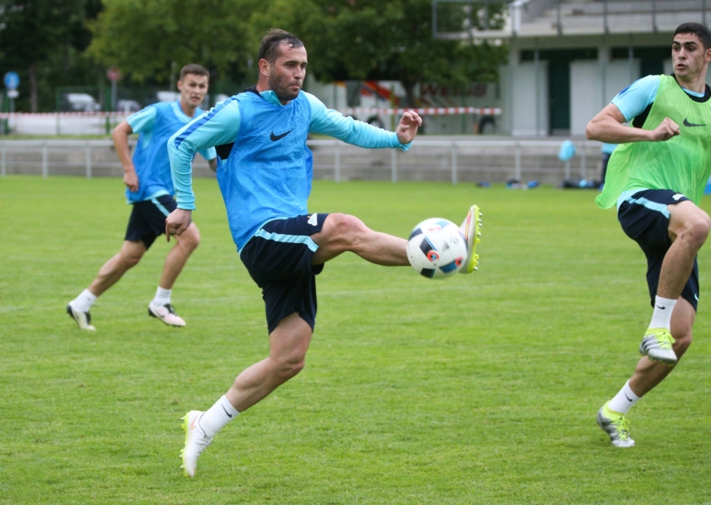 «Газпром»-тренировочные сборы в Австрии: вечерняя тренировка 21 июня