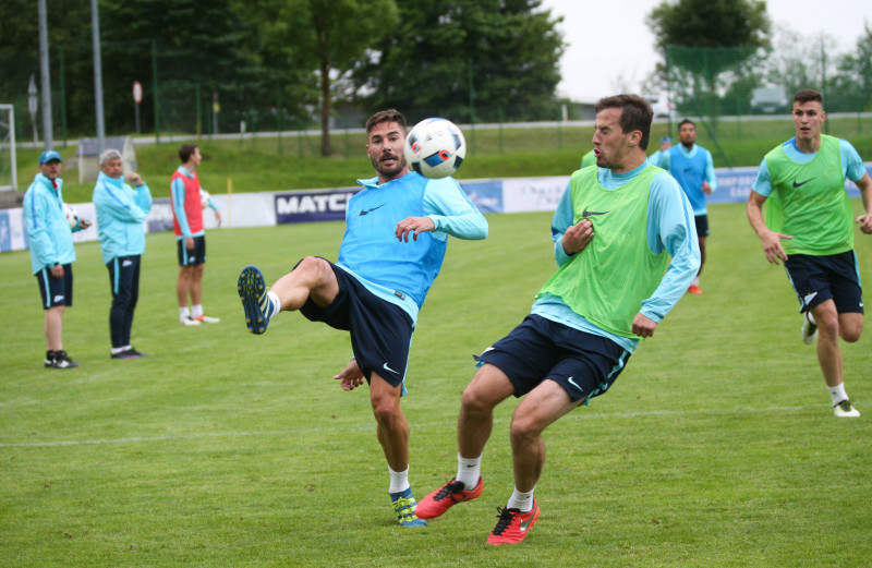 «Газпром»-тренировочные сборы в Австрии: вечерняя тренировка 21 июня