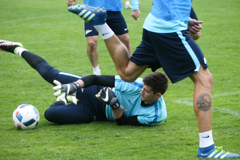 «Газпром»-тренировочные сборы в Австрии: вечерняя тренировка 21 июня