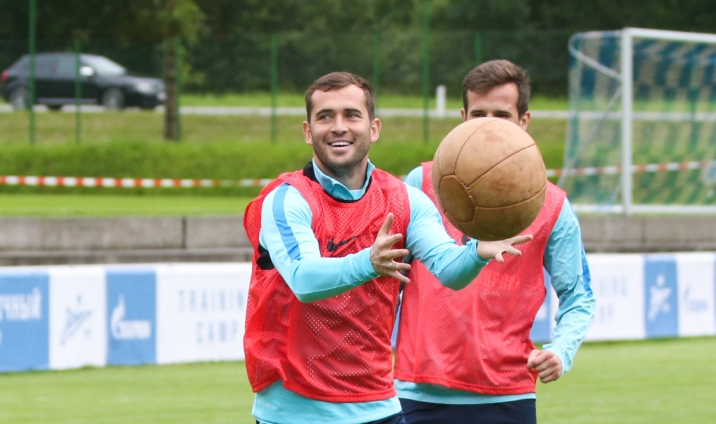 «Газпром»-тренировочные сборы в Австрии: вечерняя тренировка 21 июня