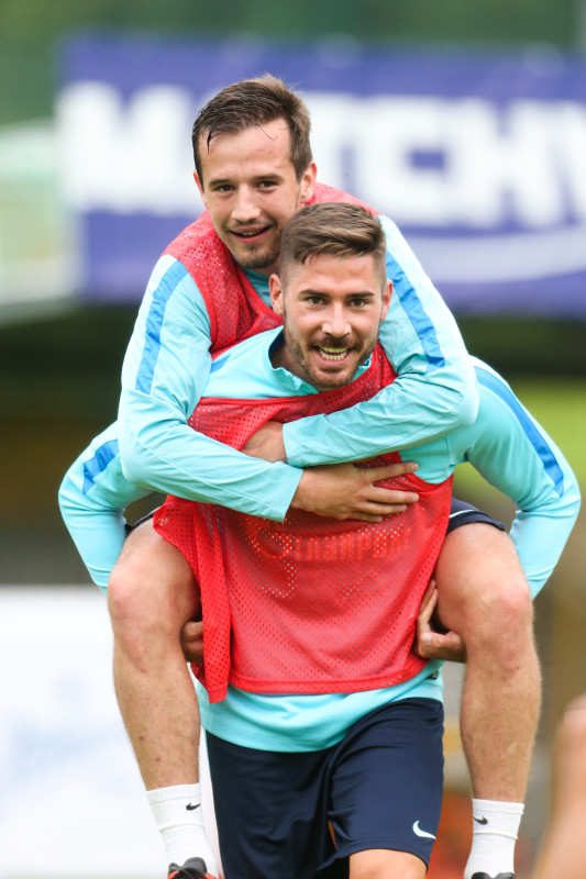 «Газпром»-тренировочные сборы в Австрии: вечерняя тренировка 21 июня