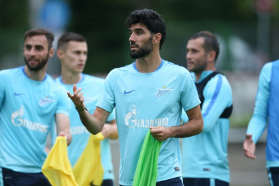 «Газпром»-тренировочные сборы в Австрии: вечерняя тренировка 21 июня