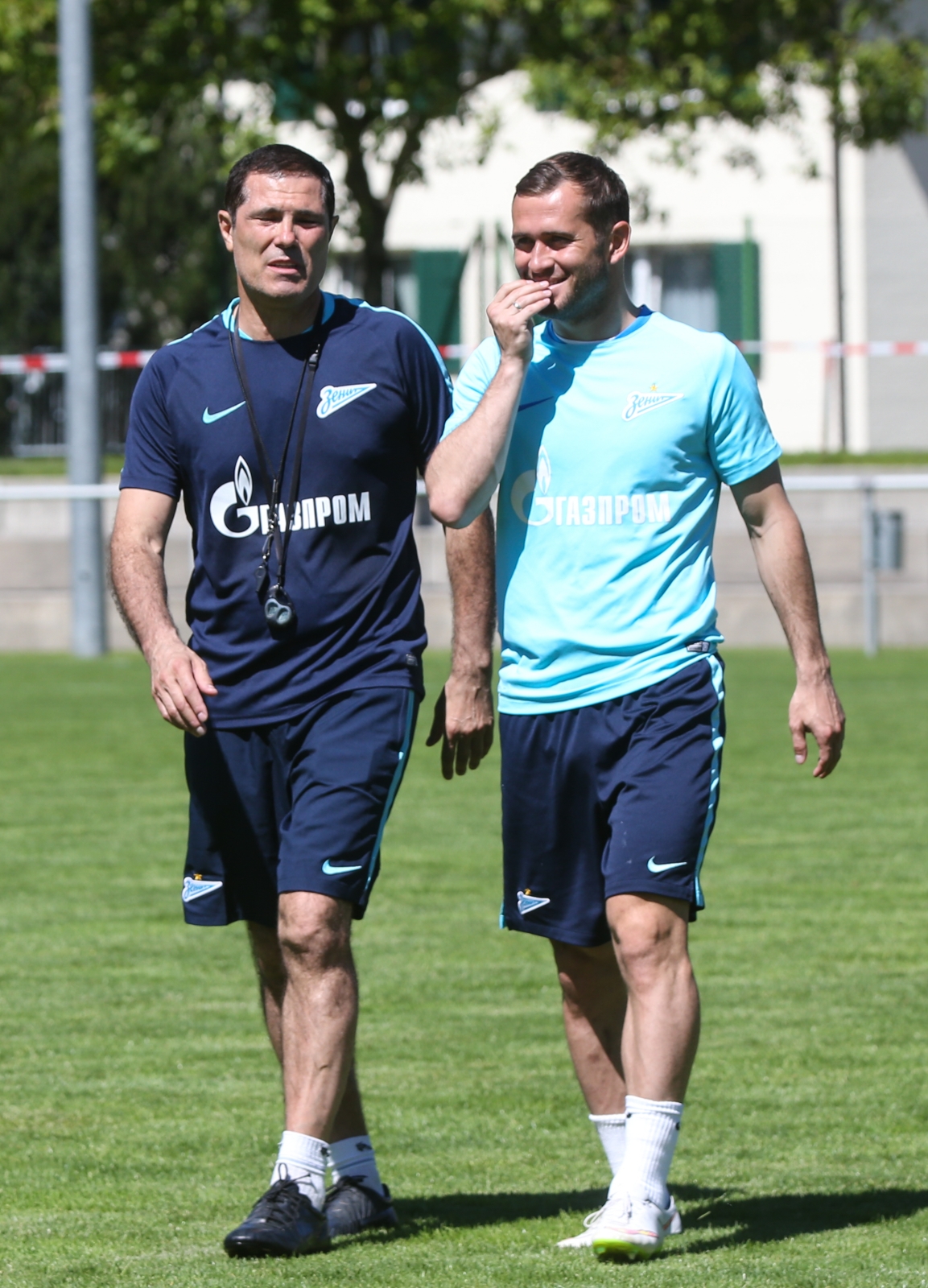 «Газпром»-тренировочные сборы в Австрии: тренировка 22 июня