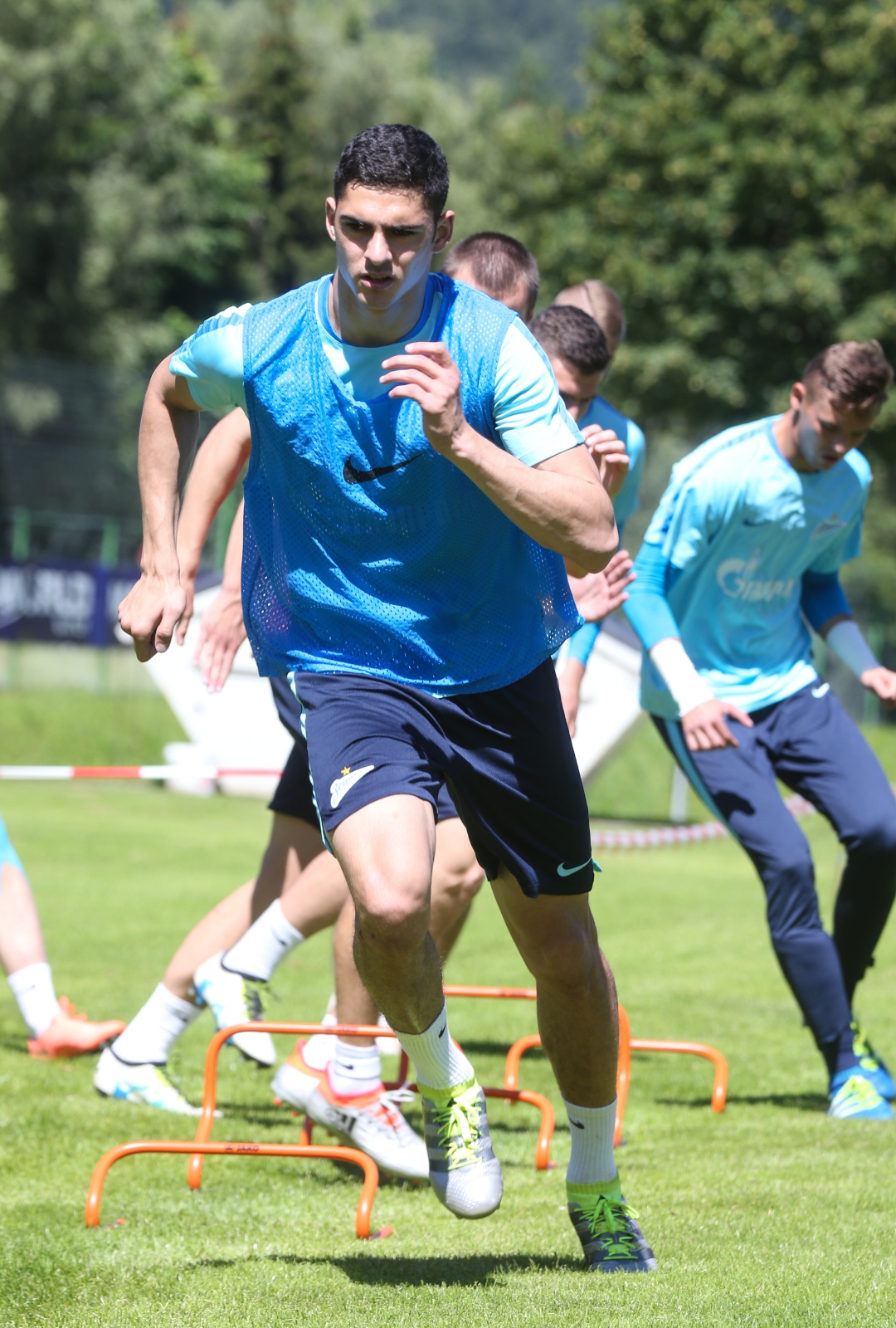 «Газпром»-тренировочные сборы в Австрии: тренировка 22 июня