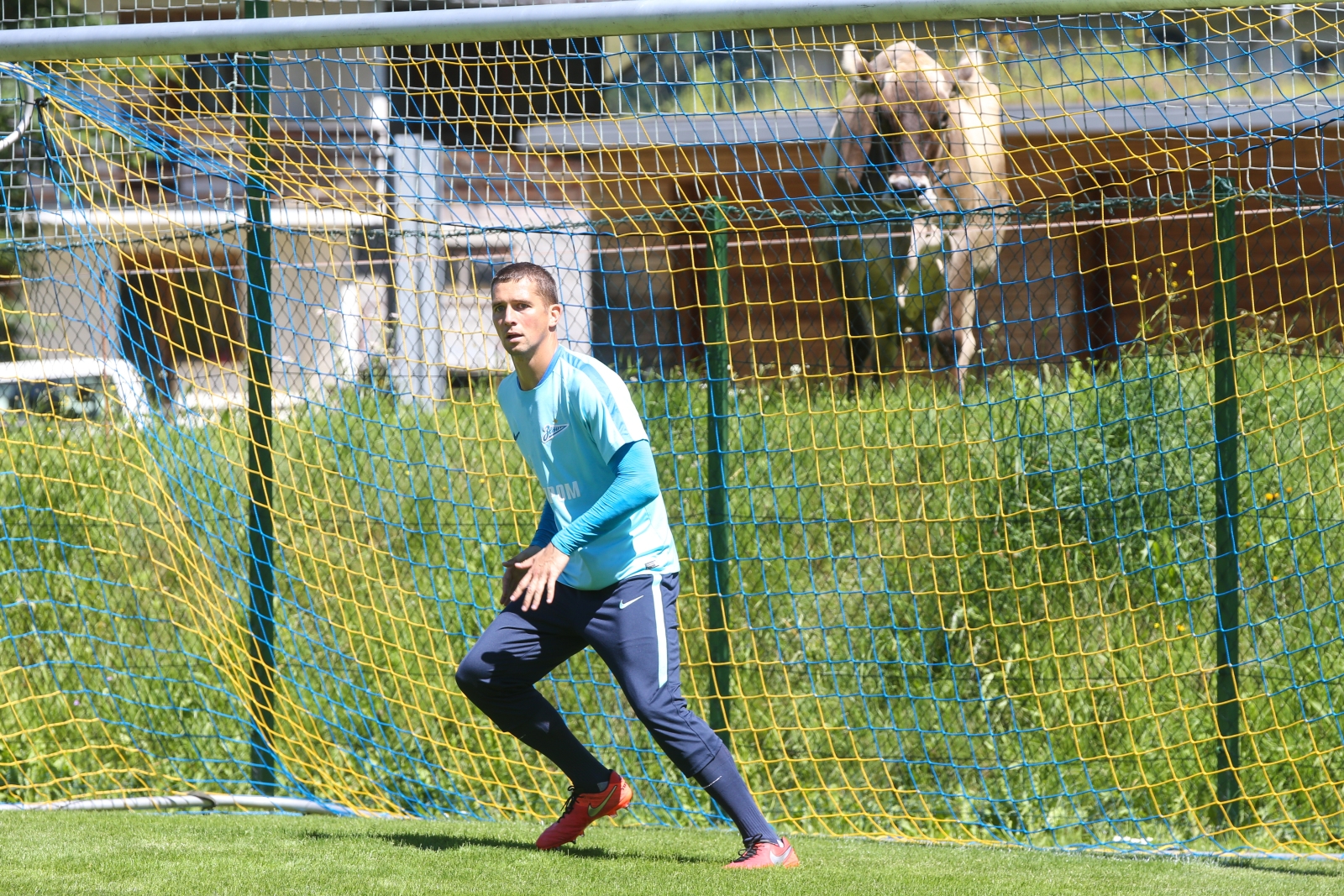 «Газпром»-тренировочные сборы в Австрии: тренировка 22 июня