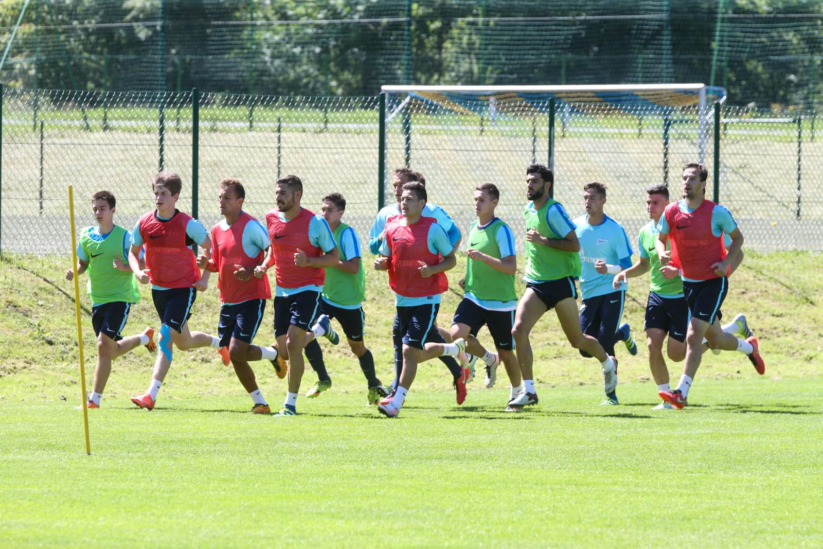 «Газпром»-тренировочные сборы в Австрии: тренировка 22 июня