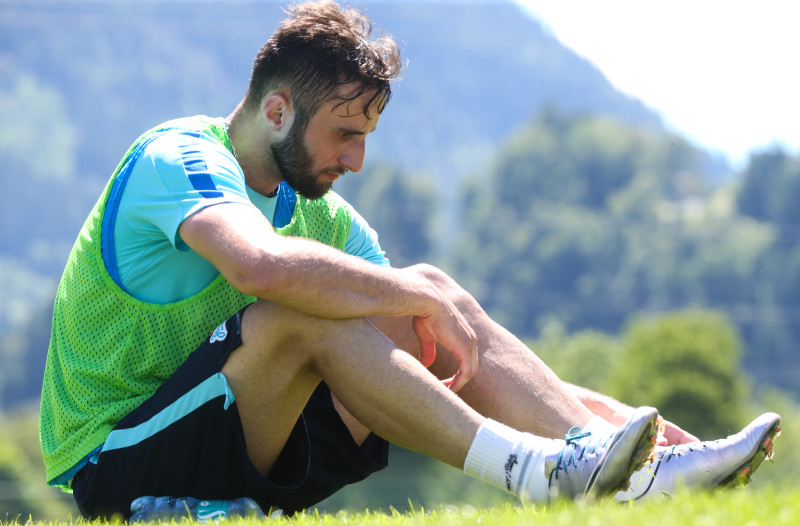 «Газпром»-тренировочные сборы в Австрии: тренировка 22 июня