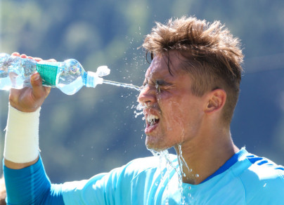 «Газпром»-тренировочные сборы в Австрии: тренировка 22 июня