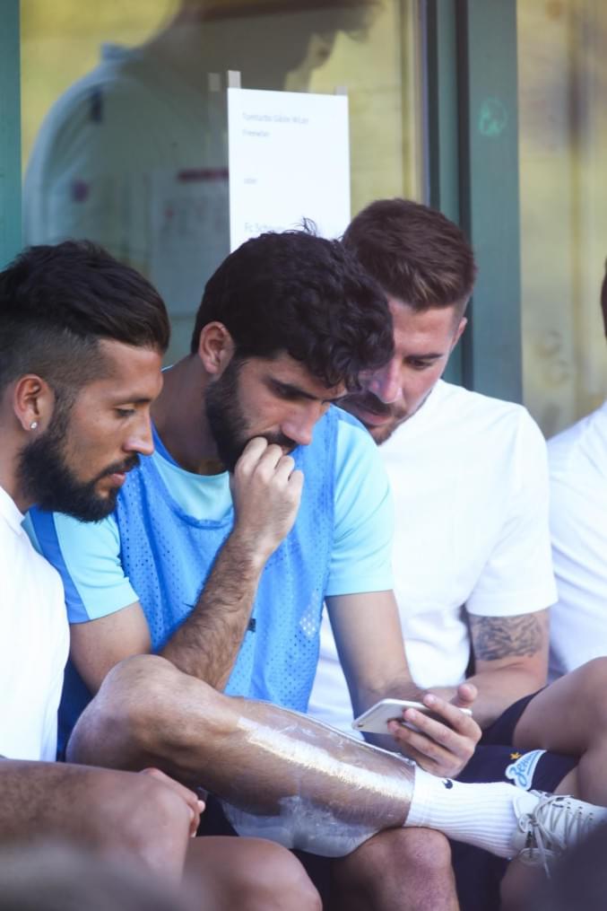 «Газпром»-тренировочные сборы в Австрии: вечерняя тренировка 22 июня