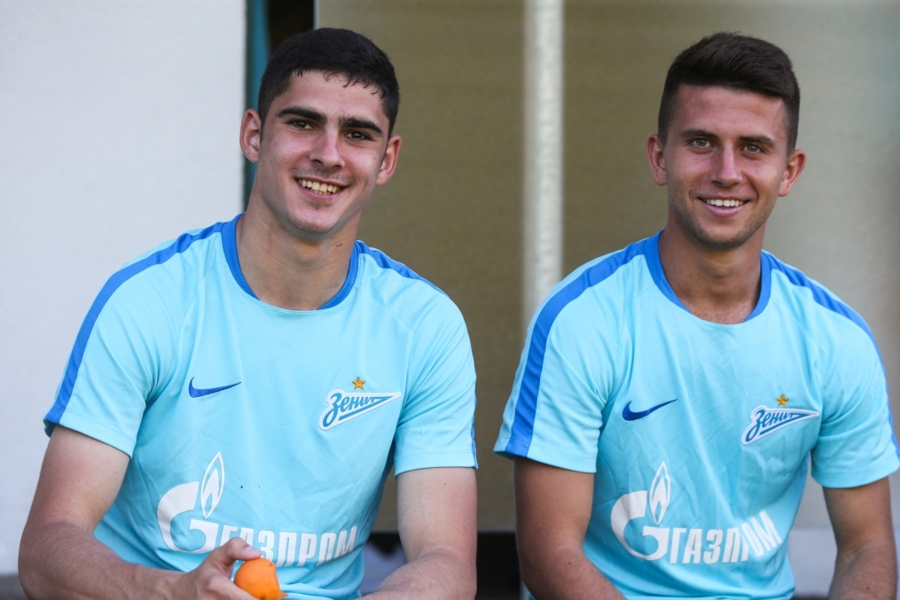 «Газпром»-тренировочные сборы в Австрии: вечерняя тренировка 22 июня