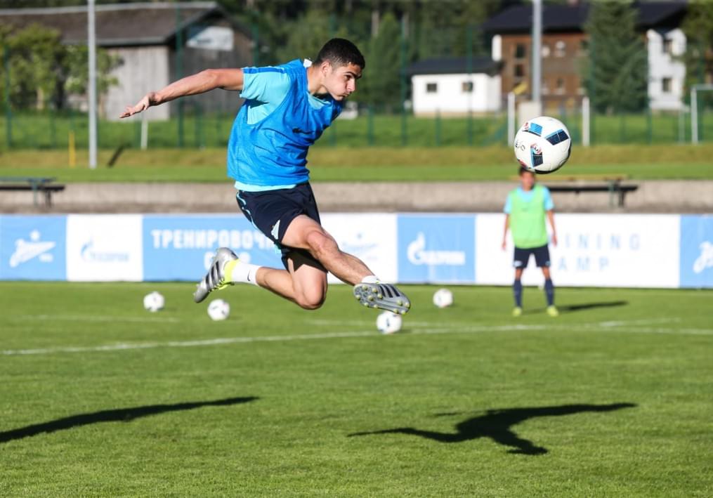 «Газпром»-тренировочные сборы в Австрии: вечерняя тренировка 22 июня