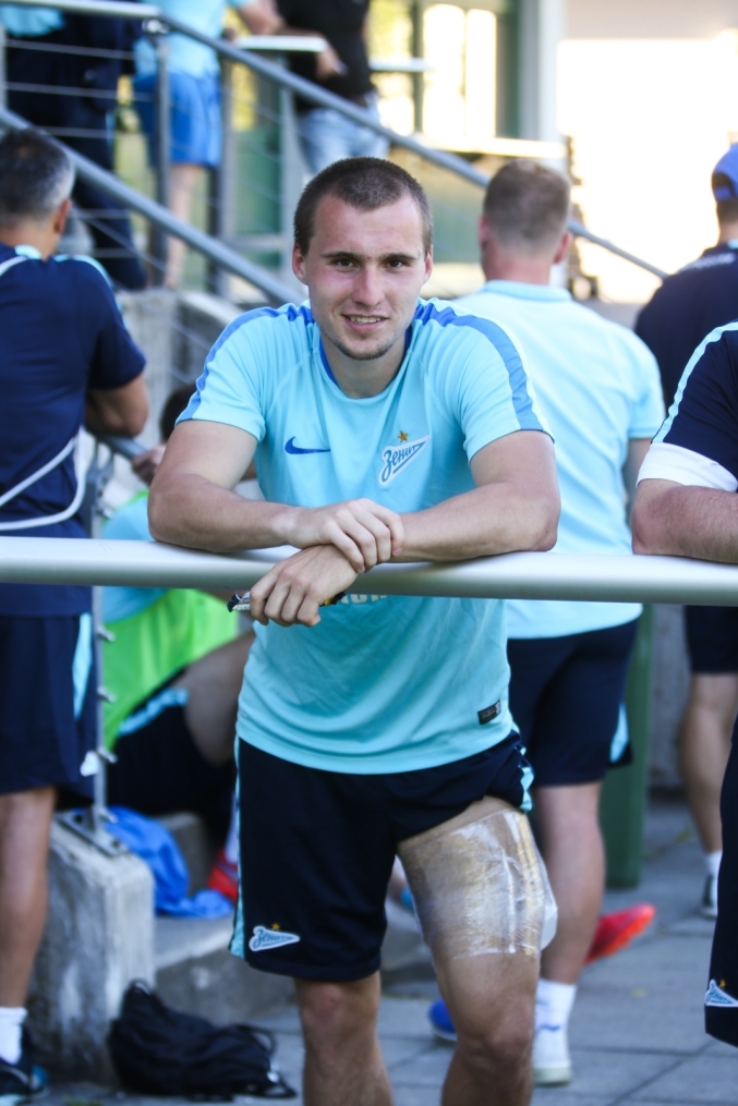 «Газпром»-тренировочные сборы в Австрии: вечерняя тренировка 22 июня