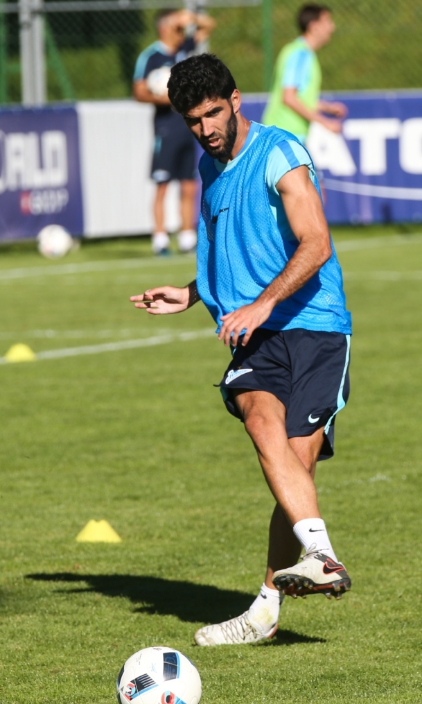 «Газпром»-тренировочные сборы в Австрии: вечерняя тренировка 22 июня