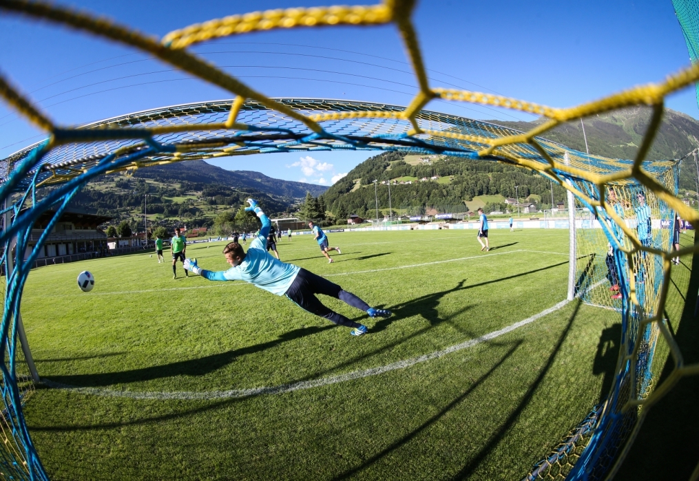 «Газпром»-тренировочные сборы в Австрии: вечерняя тренировка 22 июня