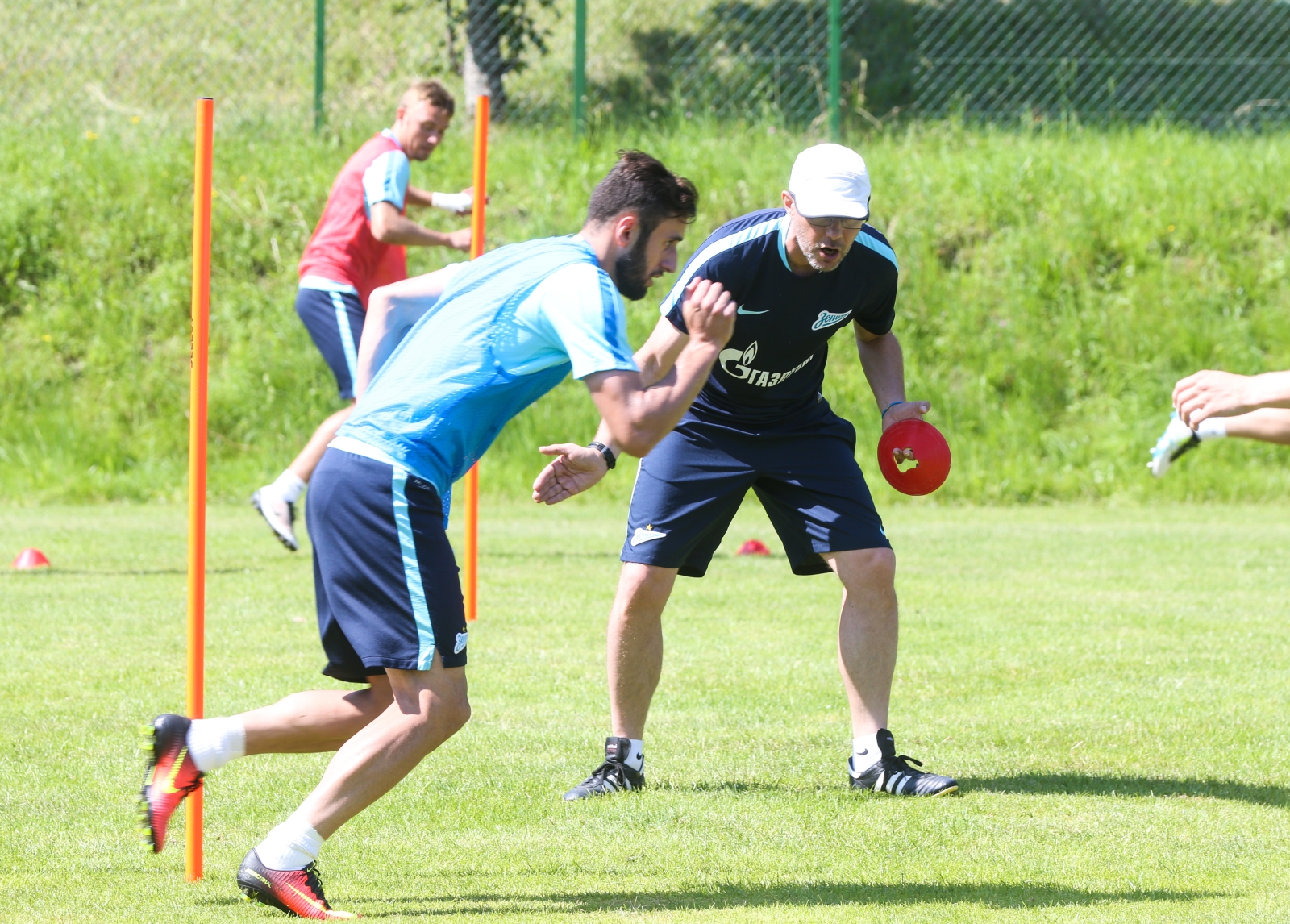 «Газпром»-тренировочные сборы в Австрии: утренняя тренировка 25 июня