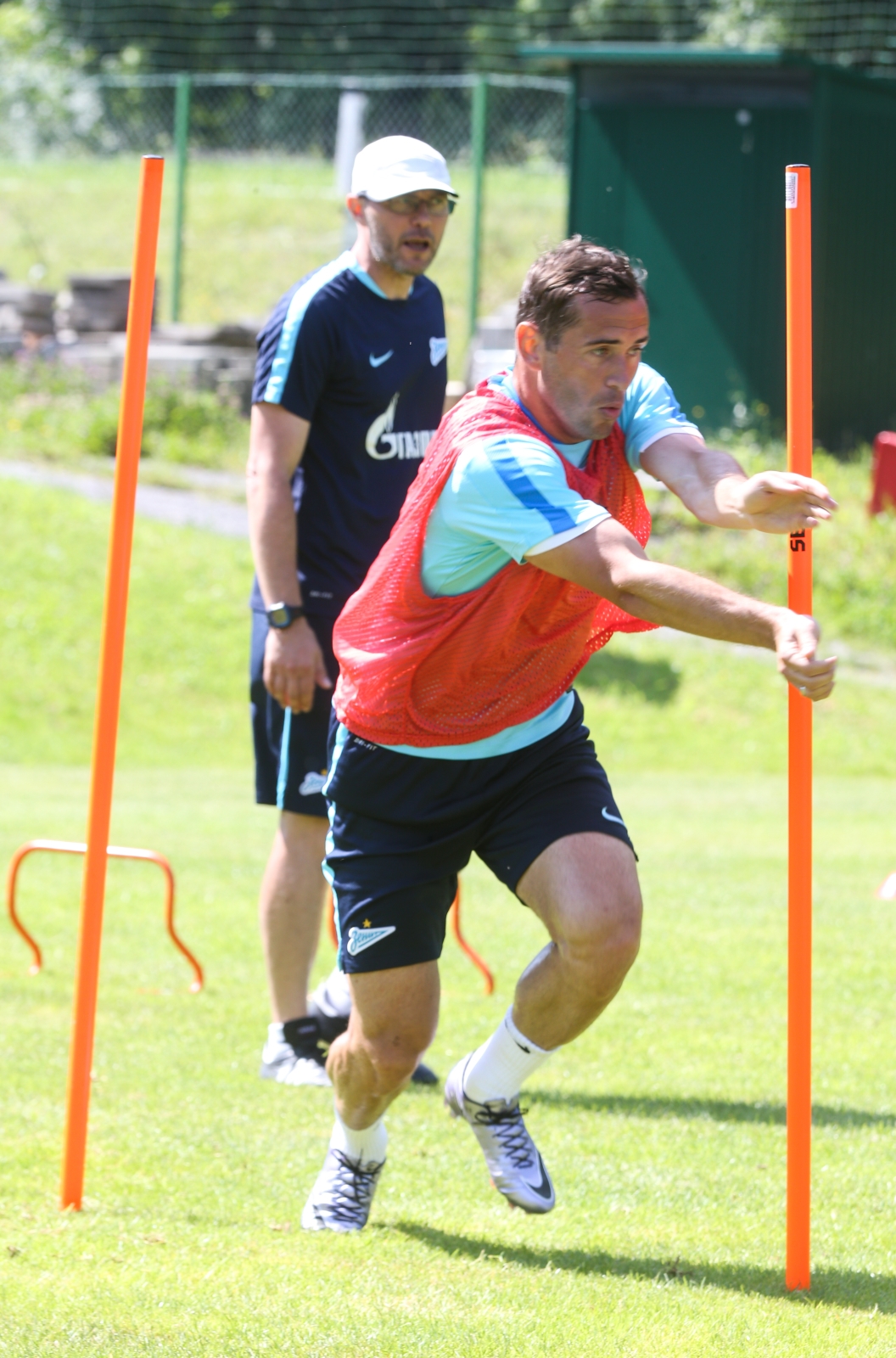 «Газпром»-тренировочные сборы в Австрии: утренняя тренировка 25 июня