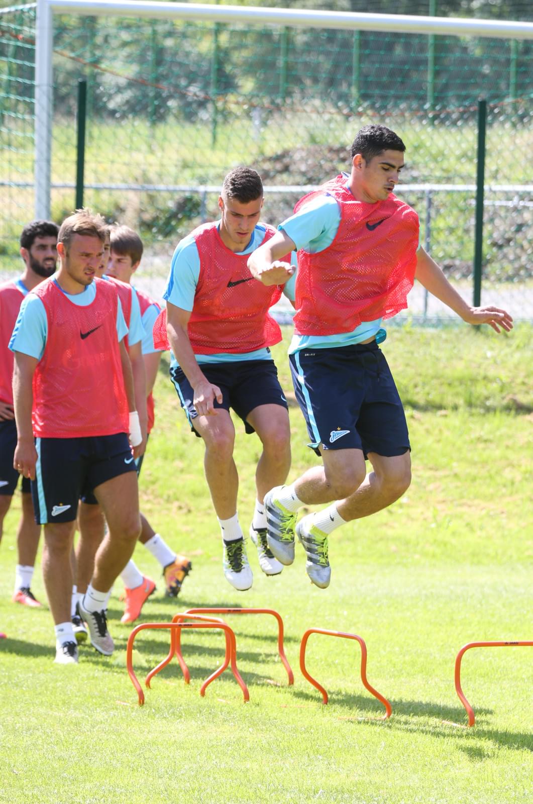 «Газпром»-тренировочные сборы в Австрии: утренняя тренировка 25 июня