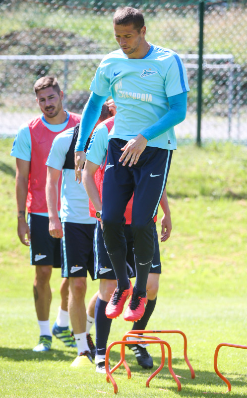 «Газпром»-тренировочные сборы в Австрии: утренняя тренировка 25 июня