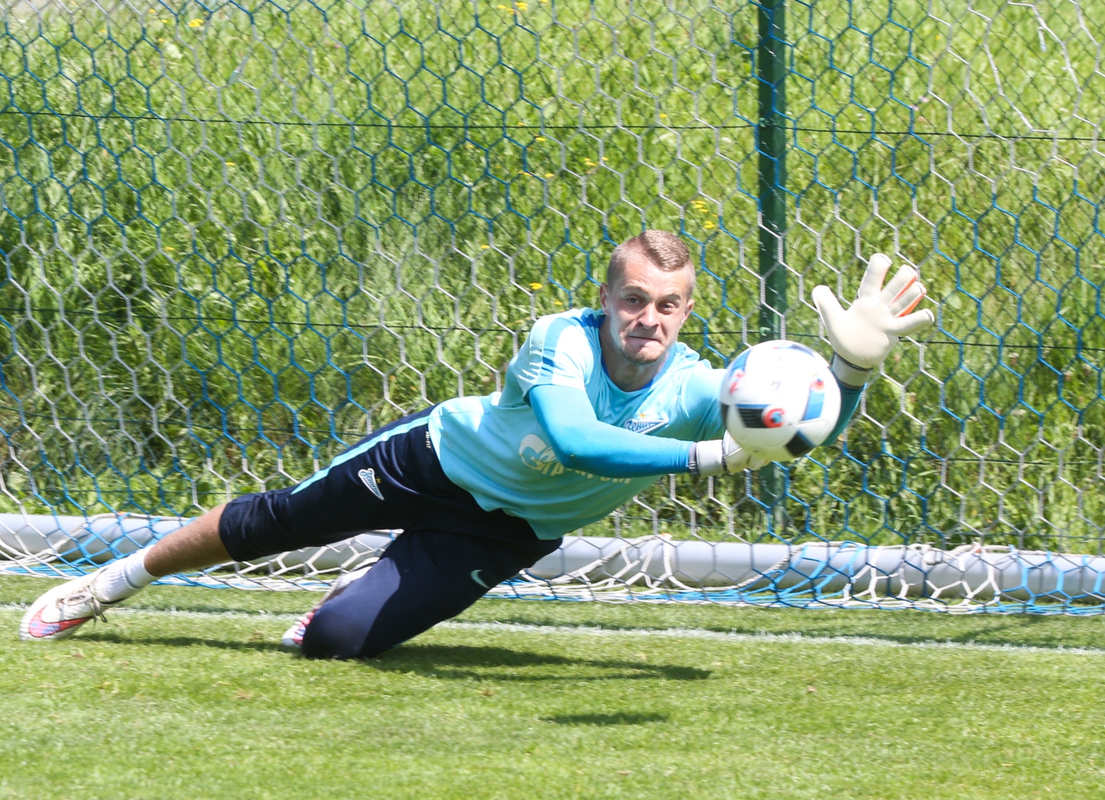 «Газпром»-тренировочные сборы в Австрии: утренняя тренировка 25 июня