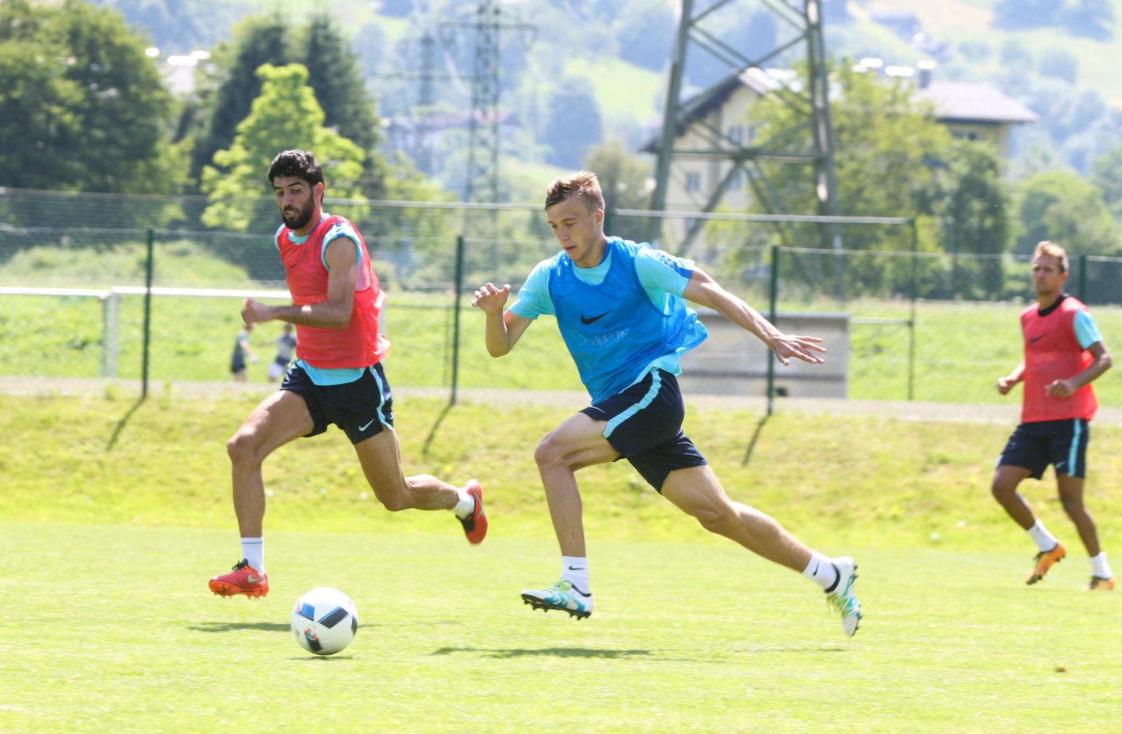 «Газпром»-тренировочные сборы в Австрии: утренняя тренировка 25 июня