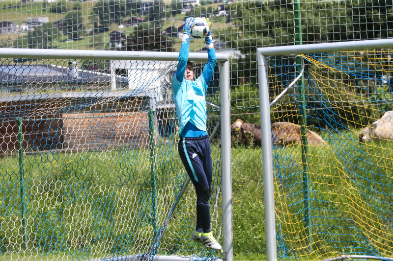 «Газпром»-тренировочные сборы в Австрии: утренняя тренировка 25 июня