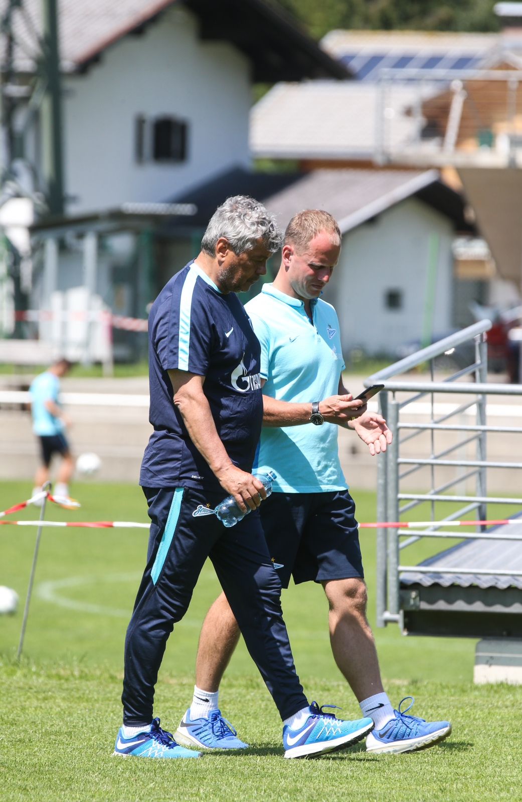 «Газпром»-тренировочные сборы в Австрии: утренняя тренировка 25 июня