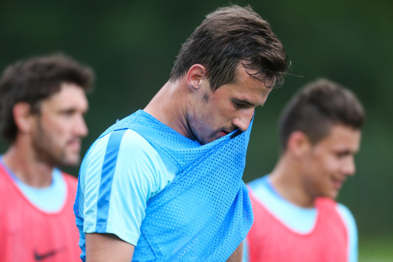 «Газпром»-тренировочные сборы в Австрии: вечерняя тренировка 25 июня