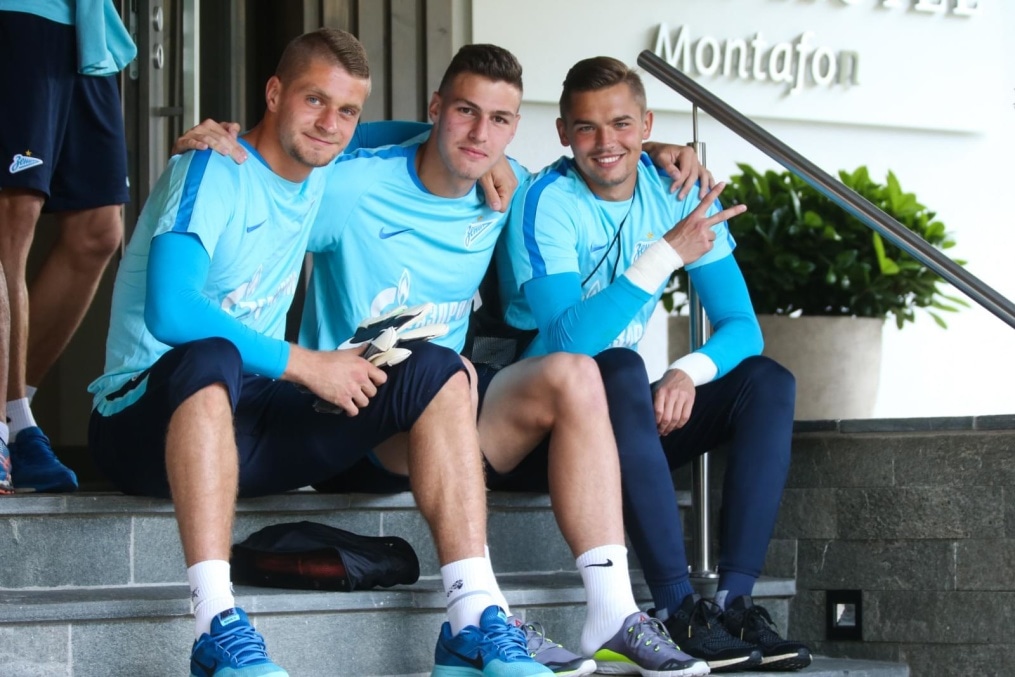 «Газпром»-тренировочные сборы в Австрии: вечерняя тренировка 25 июня