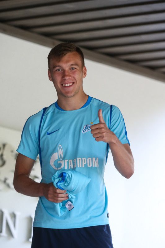 «Газпром»-тренировочные сборы в Австрии: вечерняя тренировка 25 июня